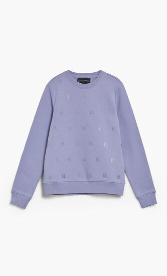 Monogram Rhinestone Sweatshirt