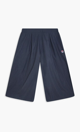 FLARED PANTS WITH PLEATS