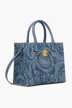 SMALL TOTE FABRIC CALF LEATHER