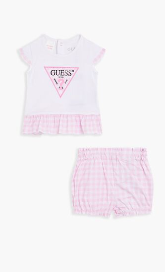 Set of light wear T-shirt and shorts