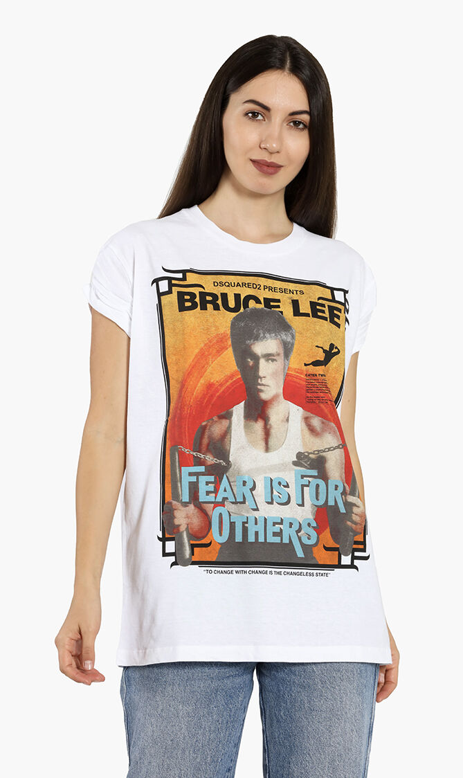 Buy DSQUARED2 Bruce Lee T Shirt for SAR 392.00 The Deal Outlet
