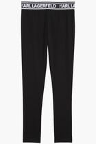 Logo-Waistband Leggings