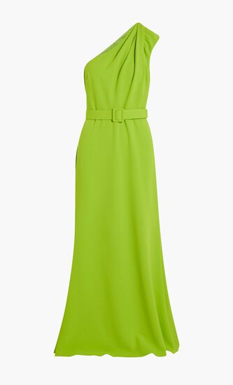 Draped Neck One Shoulder