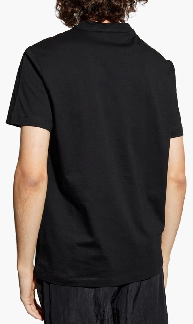 T SHIRT COMPACT COTTON JERSEY FABRIC HALL OF STATUES MEDUSA PRINT