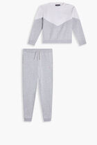 PORSHA COLOUR BLOCK SWEATSHIRT & PANT