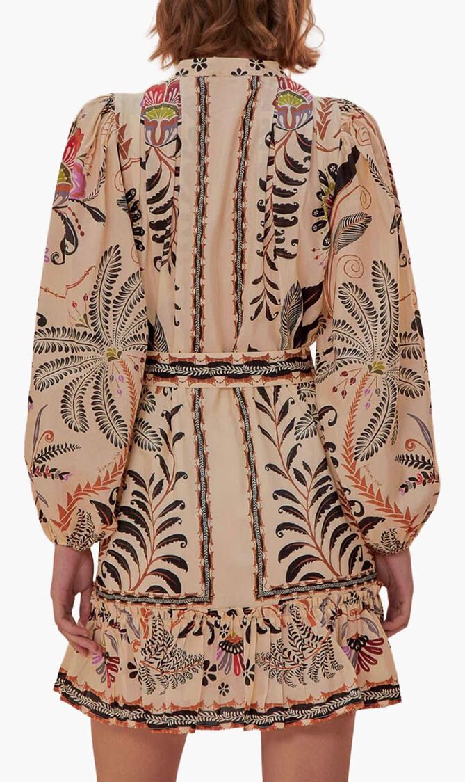 Classic Nature Sand Mini Dress