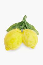 منحوتة بتصميم الليمون صغيرة جدًا صفراء