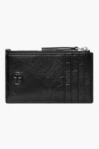 FLEMING SOFT METALLIC SQUARE QUILT ZIP CARD CASE