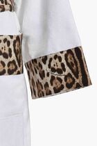 Cotton Terry Bath Robe Small White Cotton Terry Bath Robe Small White