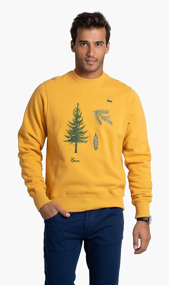 Epicea Embroidered Fleece Sweatshirt