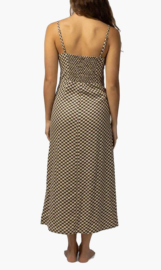 Isla Geo Midi Dress