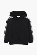 Logo Hooded Zip Up Jacket