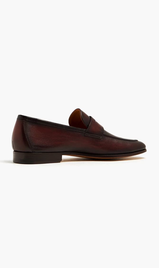 Leather loafers