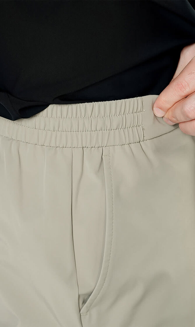 ANGELO KAHEL TROUSERS DARK BEIGE PNT 6081