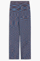 GEORGETTE PLEATED SPACE DYE PANTS