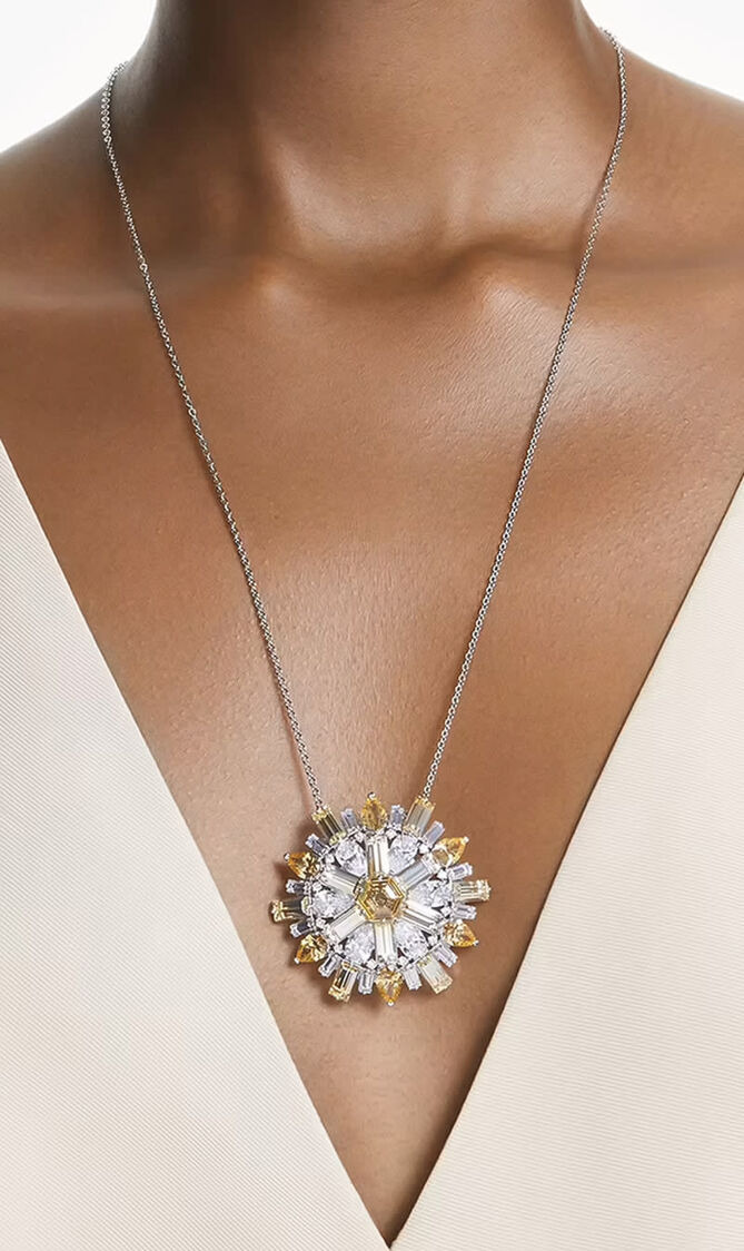 SJC IDYLLIA E-PEND LONG BROOCH YELRHS