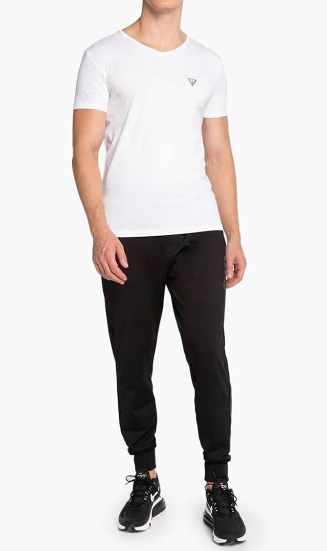 Pack of 2 Black Crew Neck T-Shirt