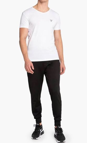 Pack of 2 Black Crew Neck T-Shirt