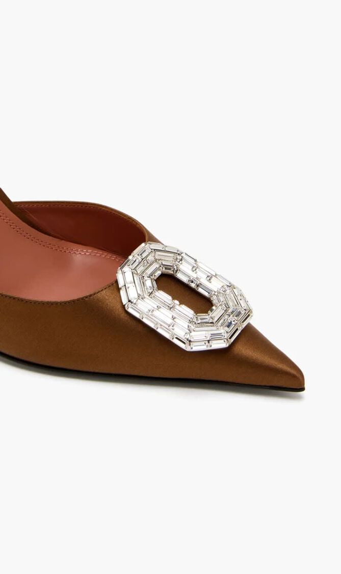 AMINA MUADDI Camelia slingback pumps