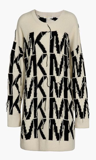 Logo Intaria Sweater Dress