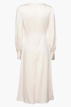 DION WRAP MIDI DRESS