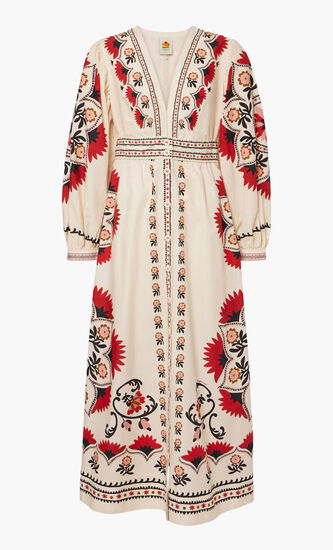 Cashew Mandala Printed Maxi Dress