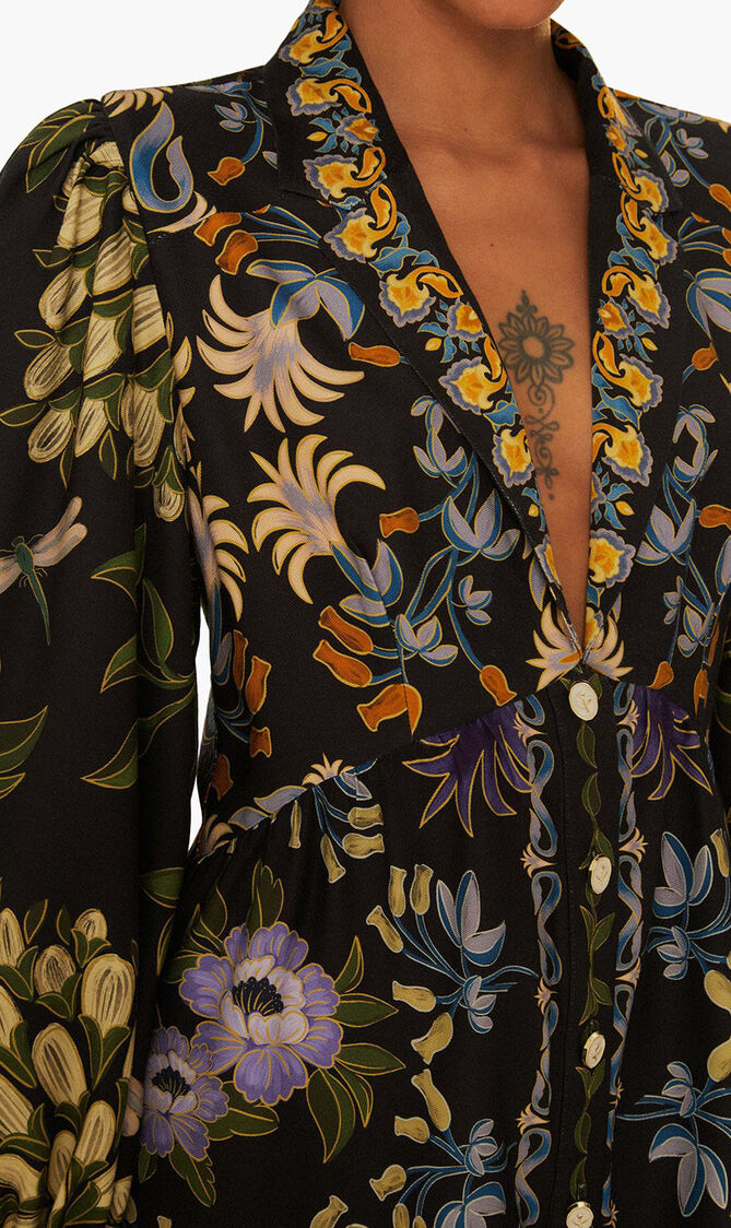 Winter Garden Mini Dress