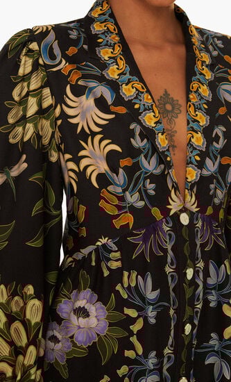 Winter Garden Mini Dress