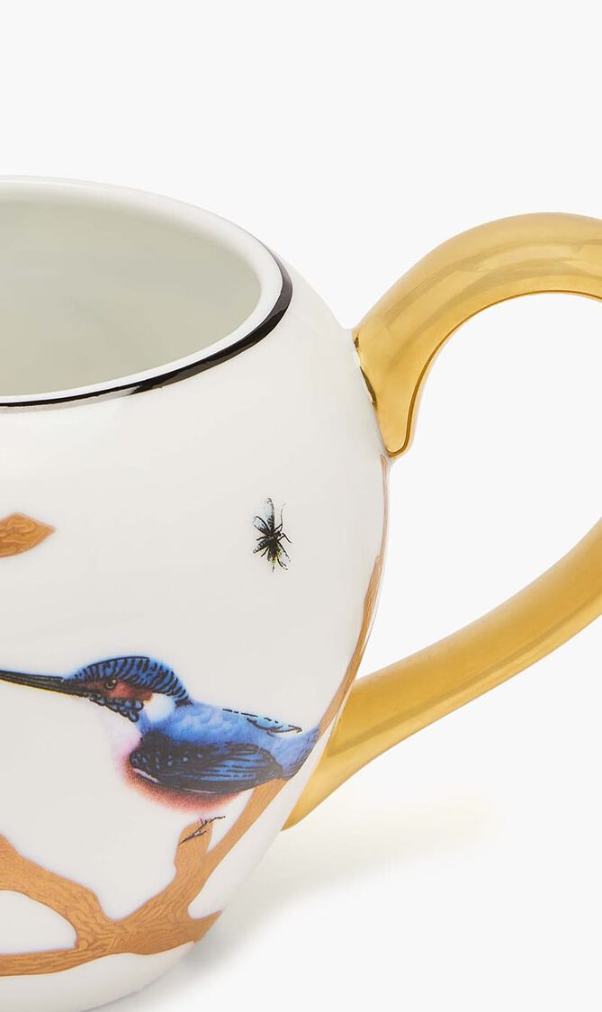 Aux Oiseaux Milk Pitcher Gold