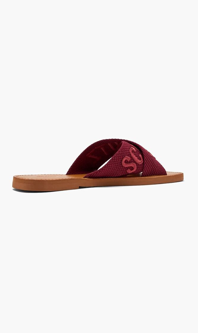 Logo Flat Sandals