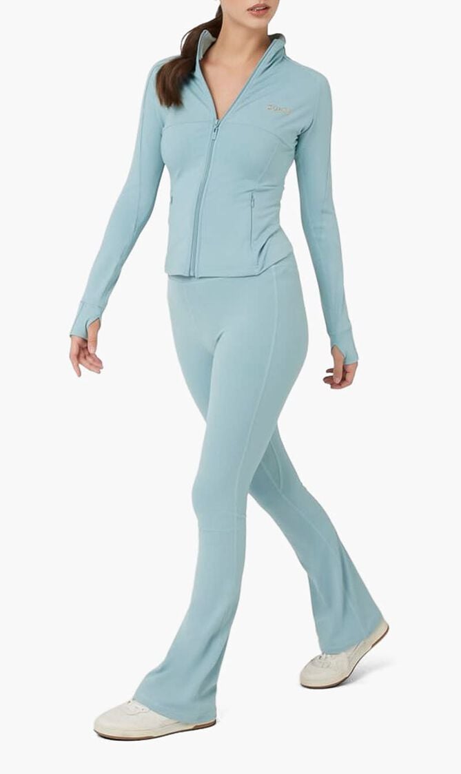 Front Zip Active Top