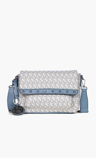 All Over Branding Crossbody Bag