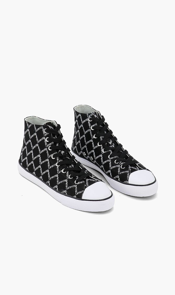 Geo Carver High Top Sneakers