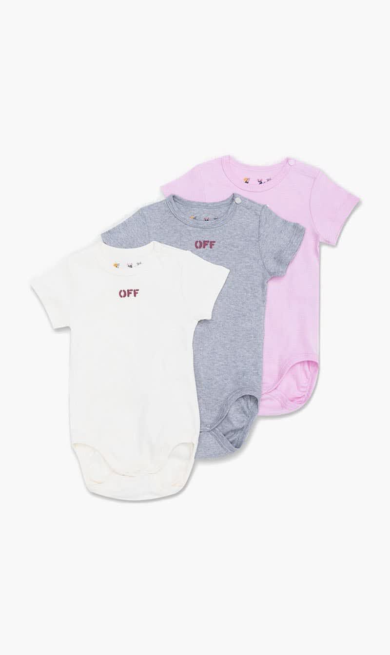 Off Stamp 3-Pack Body off-white ベビー Off Stamp Kit – 3OH3 (303