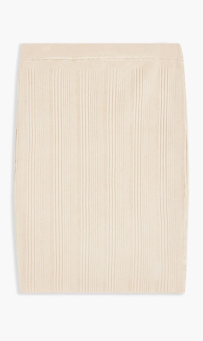 Ribbed Knit Skirt