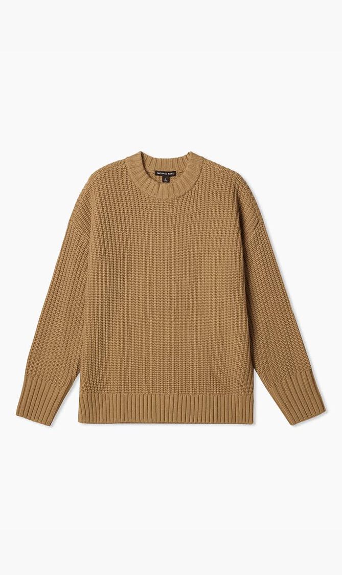 Ribbed Wool And Cashmere Blend Sweater