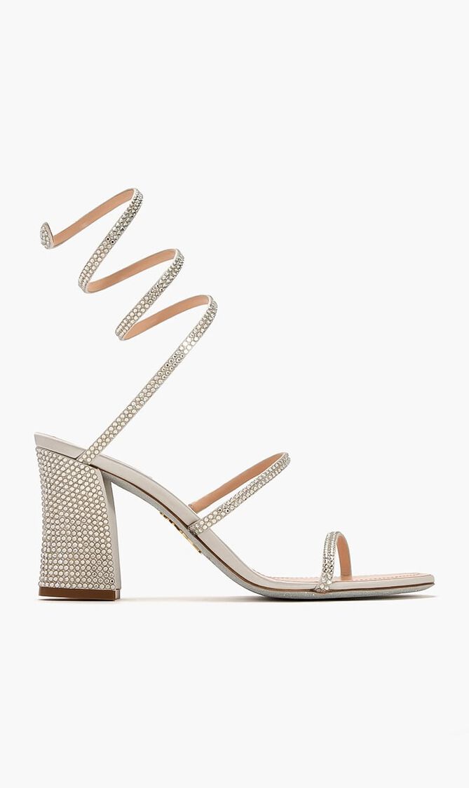 Grey Satin/C.Silver Shade Strass