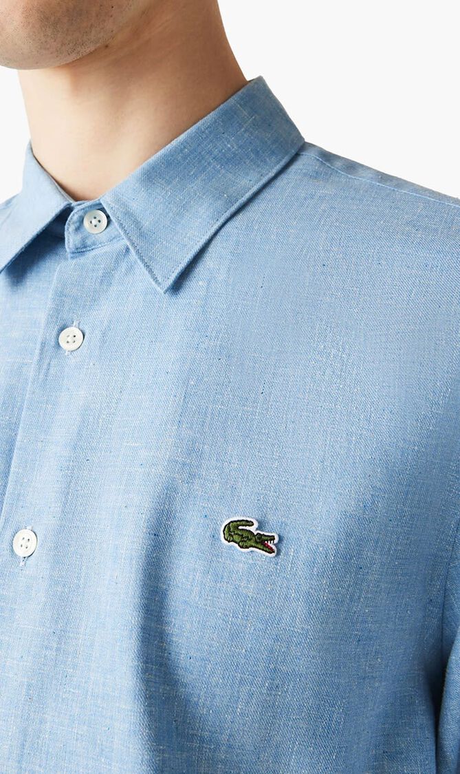 Slim Fit Recycled Cotton Shirt