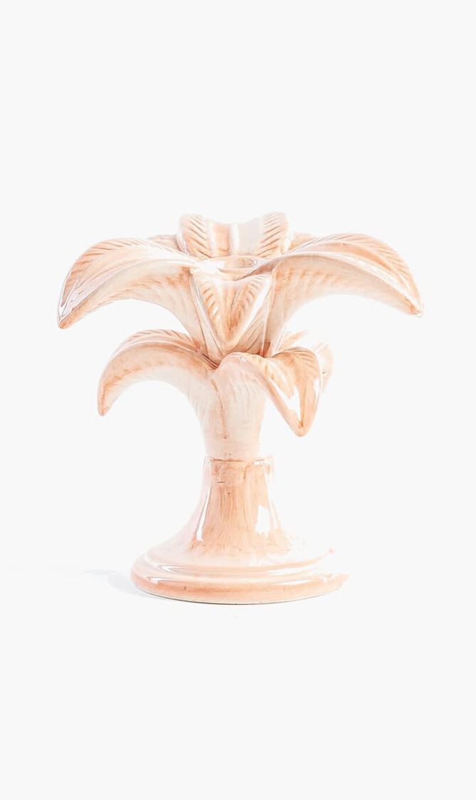 Palm Trees Candle Holder Small