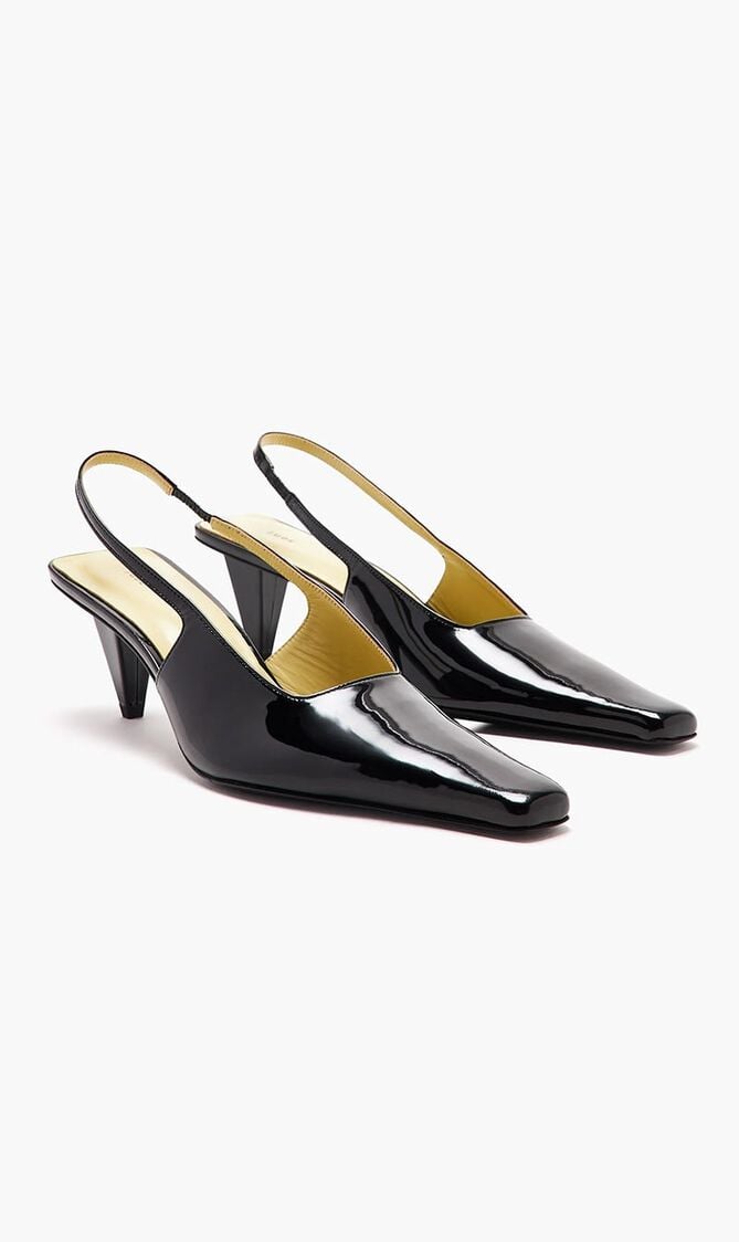 Iris Kitten Slingback Pumps