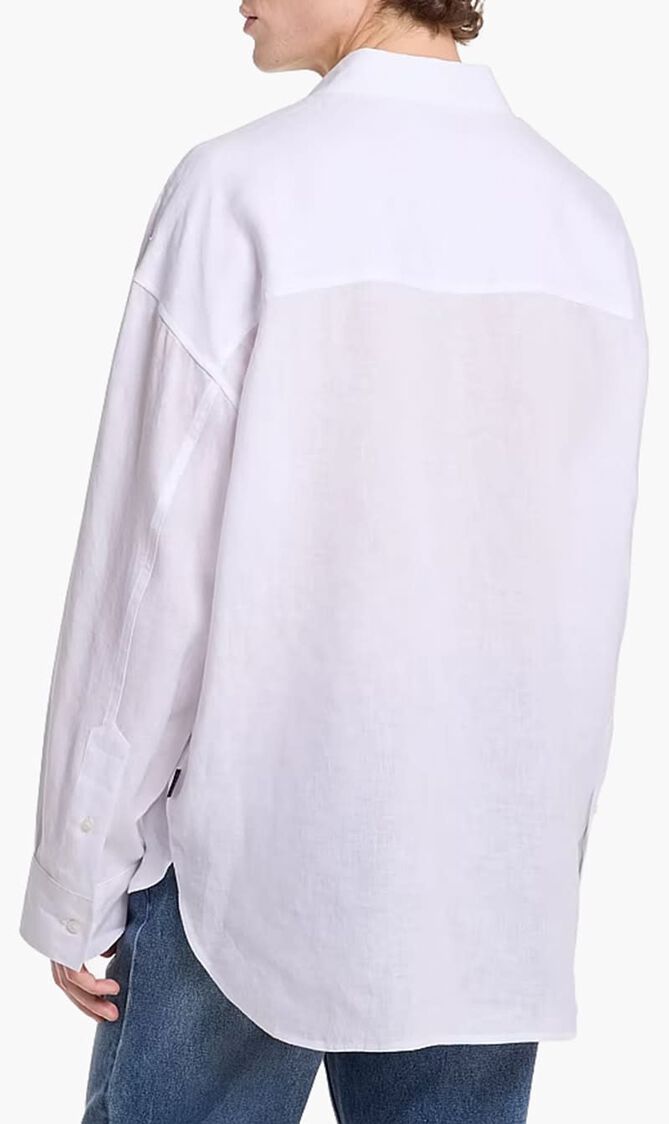 Oversized Linen Shirt