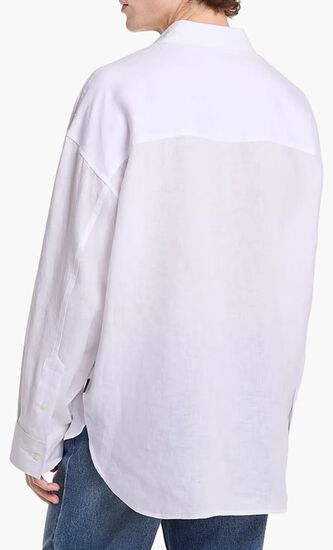 Oversized Linen Shirt