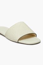 T MONOGRAM EMBOSSED SLIDE