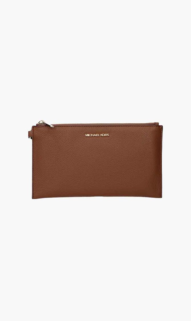 Pebbeled Leather Pouch