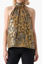 Leopard Allure Halter Top
