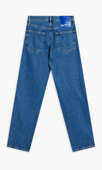 KLJ STRAIGHT LOGO DENIM