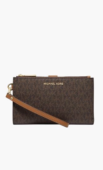 Double Zip Wrist Wallet