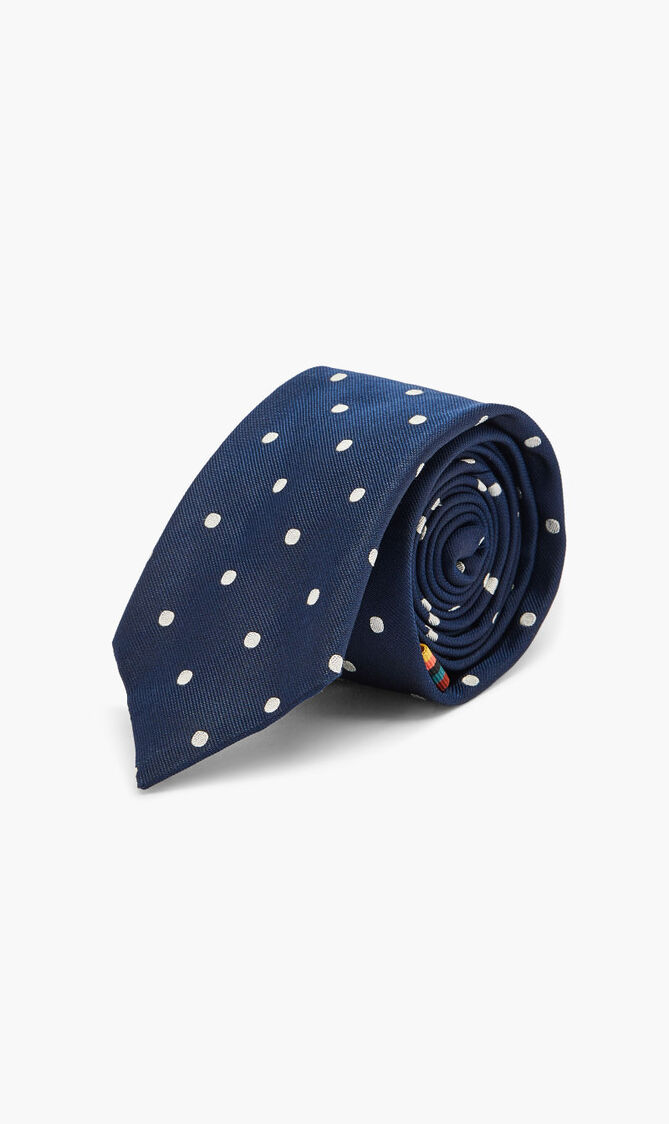 MEN TIE NARROW SPOT