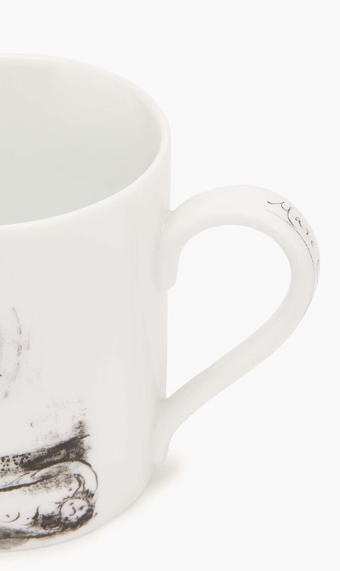 Chagal Le Soleil Noir Sur Paris Mug White