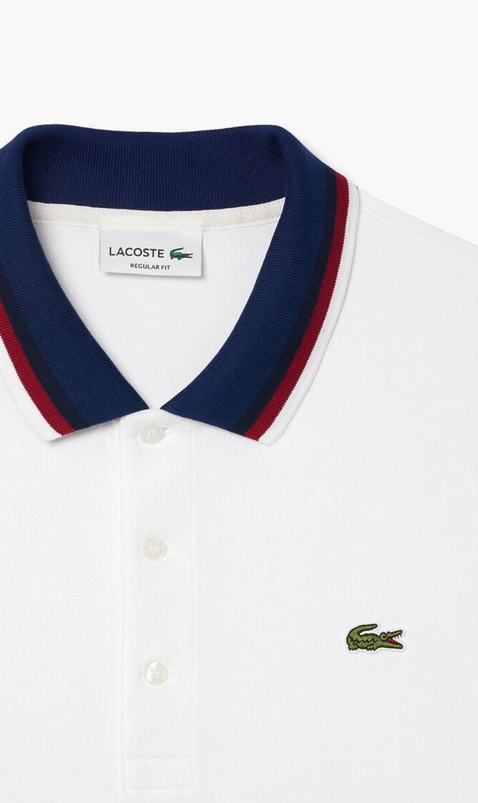 Regular Fit Contrast Collar Polo Shirt